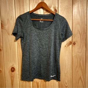 Nike Women's Heather Gray Short Sleeve Tee